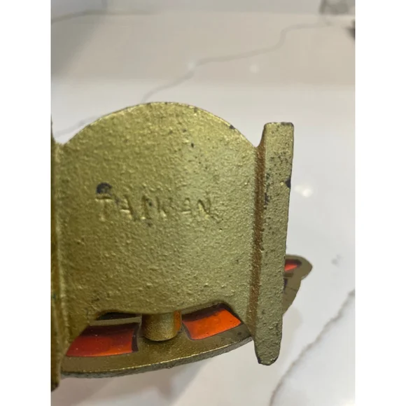 Vintage Stained Glass Rocking Horse Table Top Tea Light Candle Holder Christmas - Picture 5 of 7